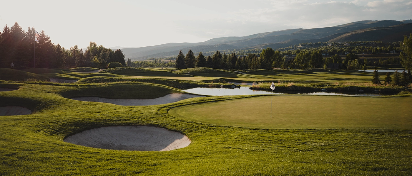 Fond rehabilitation terrain golf